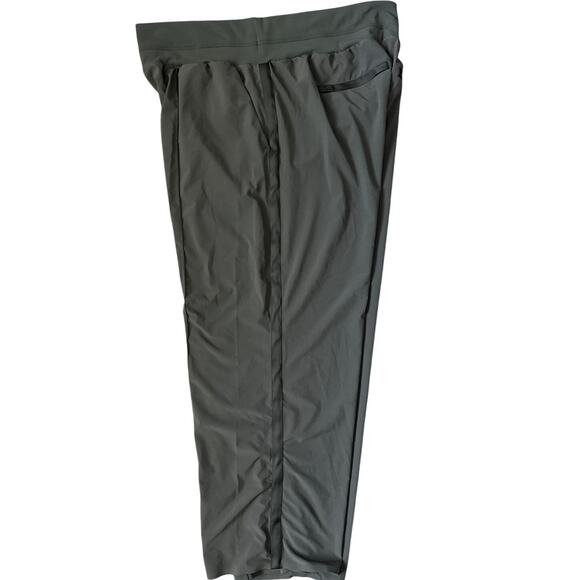 Athleta Plus Nolita Wide Leg City Pants Mountain Olive Size 20 - Picture 7 of 10